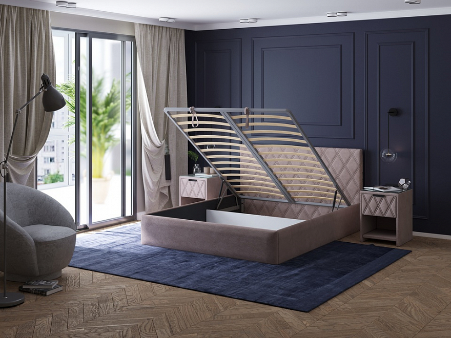 Кровать Fresco с бельевым ящиком