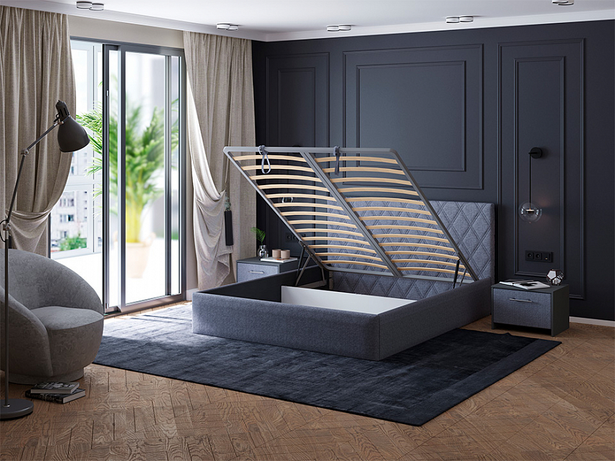 Кровать Fresco с бельевым ящиком