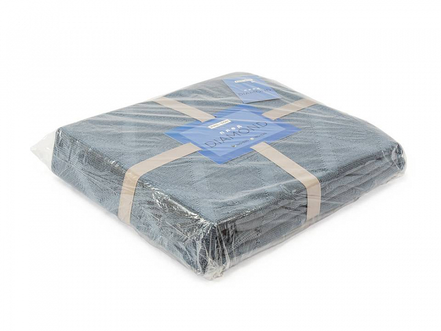 Плед Diamond синий