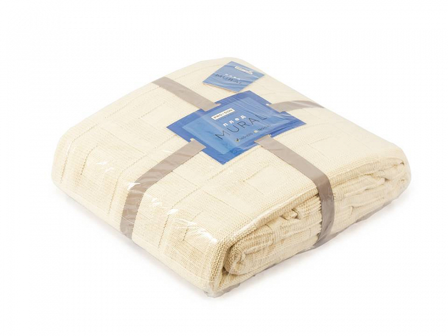 Плед Mural бежевый