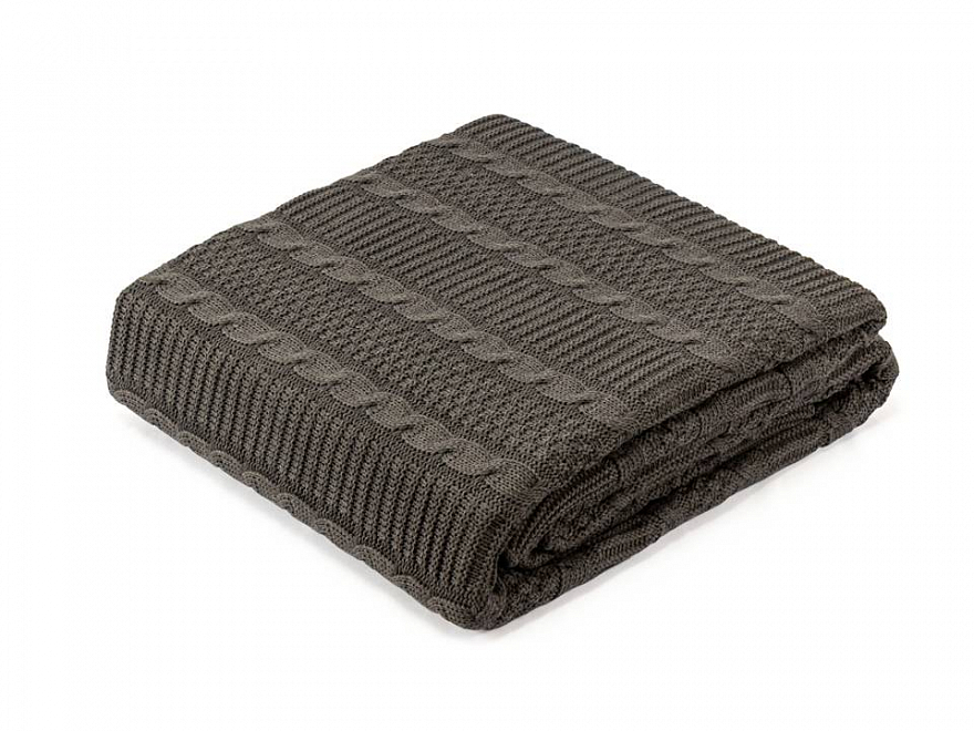 Плед Sweater темно-серый